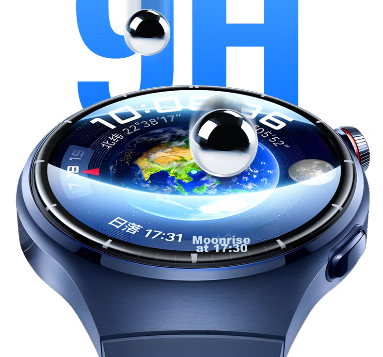 UGREEN Compatible with Huawei Watch 4/3 Protective Film, Composite Film, Non-Tempered Glass, HD Full Screen Coverage, 46mm Shockproof, Explosion-Proof, Scratch-Resistant, Fingerprint-Resistant 9