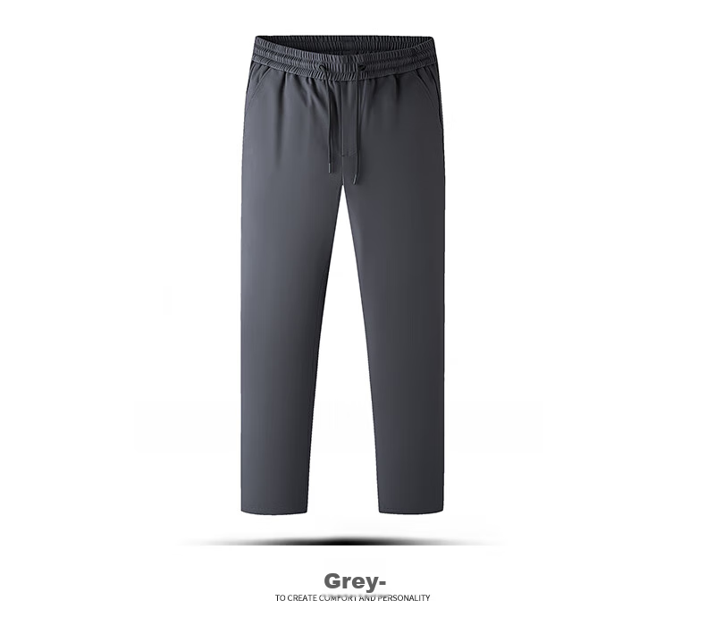 Yalu Men's Thickened Goose Down Straight Leg Pants Warm Loose Fit Fleece-Lined Winter 2025 Cold-Resistant Outdoor Trousers 17
