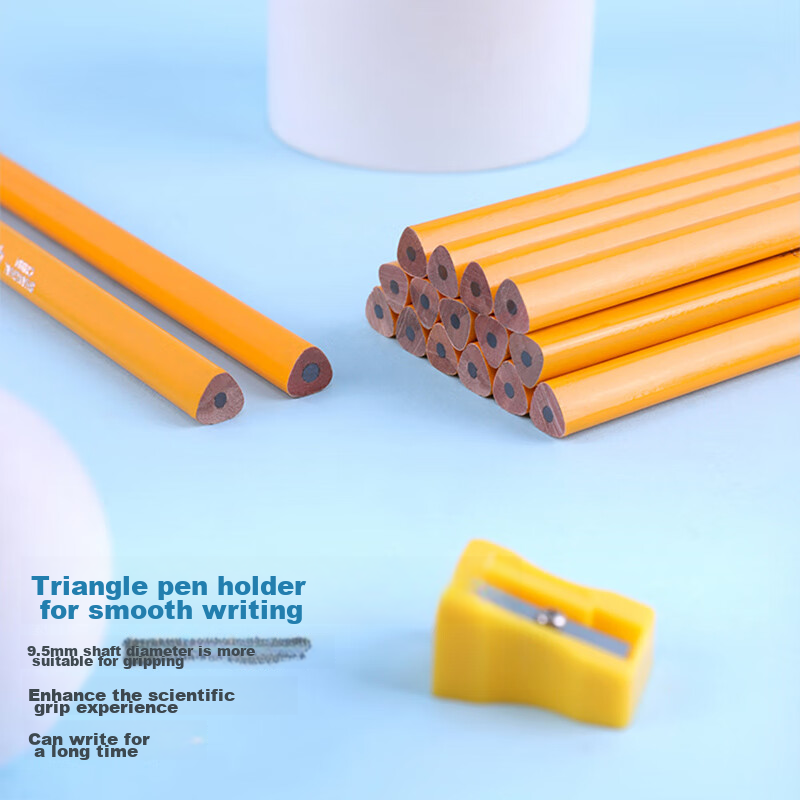 Карандаши Zhonghua Thick Triangular Writing Pencil, 2B, 12 штук в коробке, 6700 2B