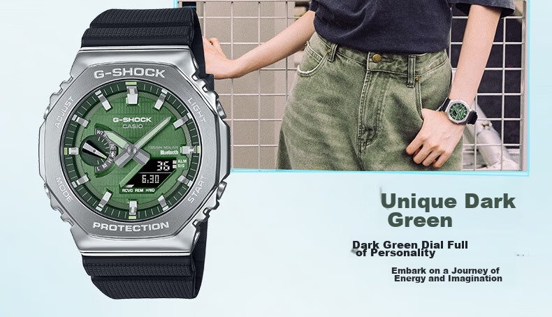 Casio Men's G-SHOCK Hachioji Sports Digital Watch Gift Box Edition, Gift for Boyfriend, GBM-2100A 16