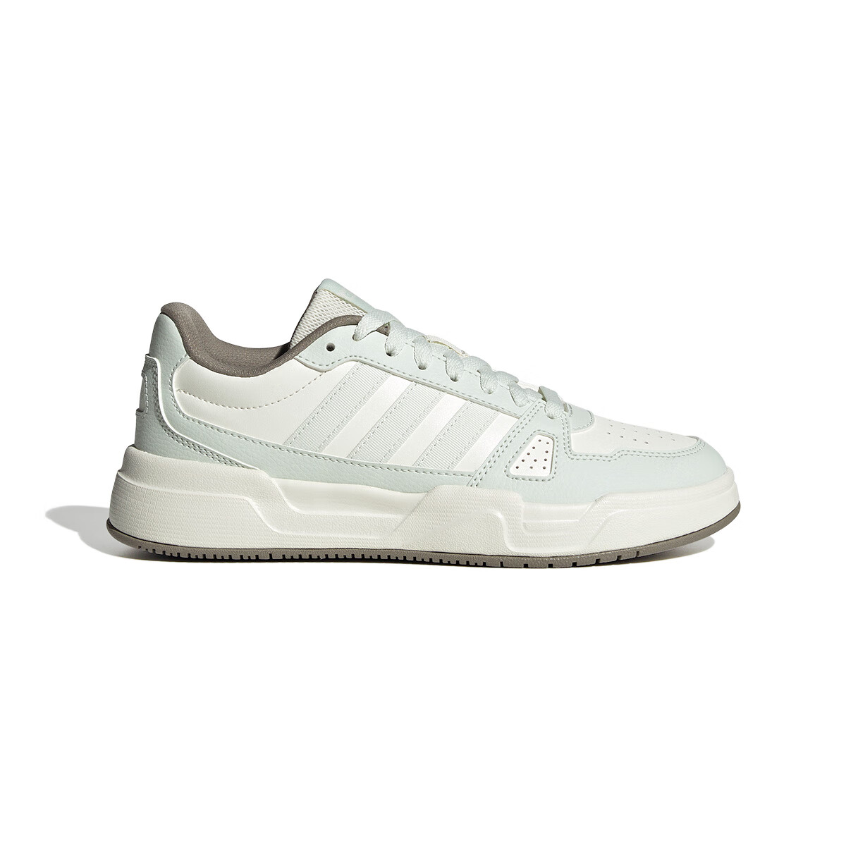 Adidas Women's Summer Breathable Casual Sneakers Lightweight Soft Sole Shock Absorption Minimalist White Shoes Ochre Brown Size 38.5 1