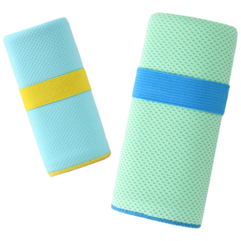 Grace Cooling Sports Towel for Men And Women, Sweat-Absorbing Gym Towel for Badminton, Basketball, Running, Ice-Cool Purple Pink