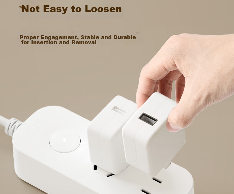 Deli New National Standard 3C Certified Power Strip, Extension Cord with Master Switch, 1+1 Outlets, 1.8 Meters, LU9050(1.8) 15