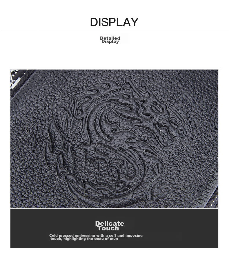 Meizhouyeni Crossbody Bag for Men, Top-Grain Leather Chest Bag, Fashionable Shoulder Bag, Casual Trendy Sports Birthday Gift for Boyfriend 13