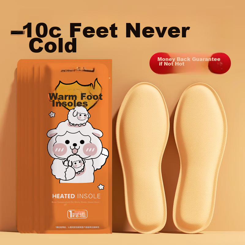 Cigeman Heated Shoe Insoles [20 Pieces], Foot Warmer, Warm Foot Pad, Foot Warmer Patch, Cold-Proof, Warmth Retention, Suitable for Men And Wome 25