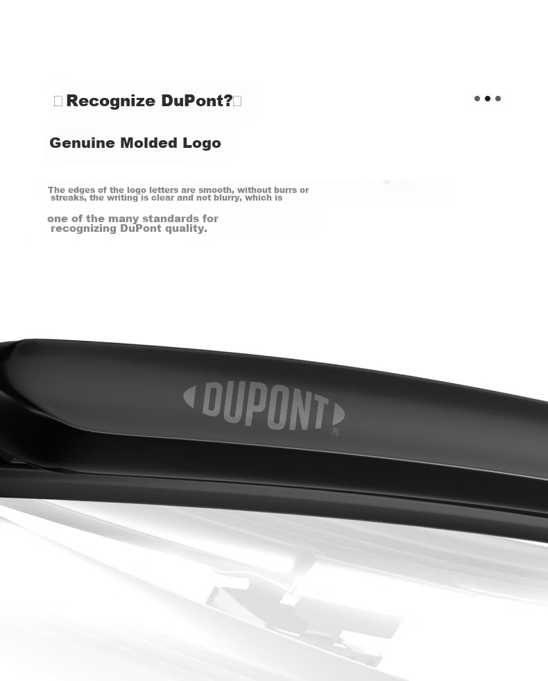 DU PONT Car Windshield Wiper Blades, Boneless Silent Rubber, for Nissan Sylphy 2012-2019 And Tiida 2011-2020 Models 16