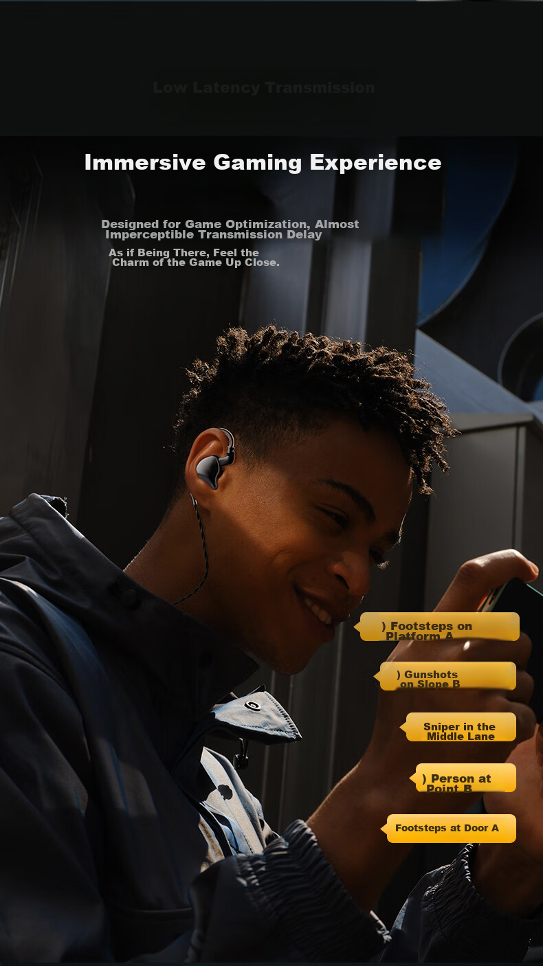 Haomuren Professional Wired In-Ear Headphones with Microphone for Streamers, Extended Cable for Mobile Phone And Computer, High-Fidelity HIFI Recording for Live Streaming, Karaoke And Music 10