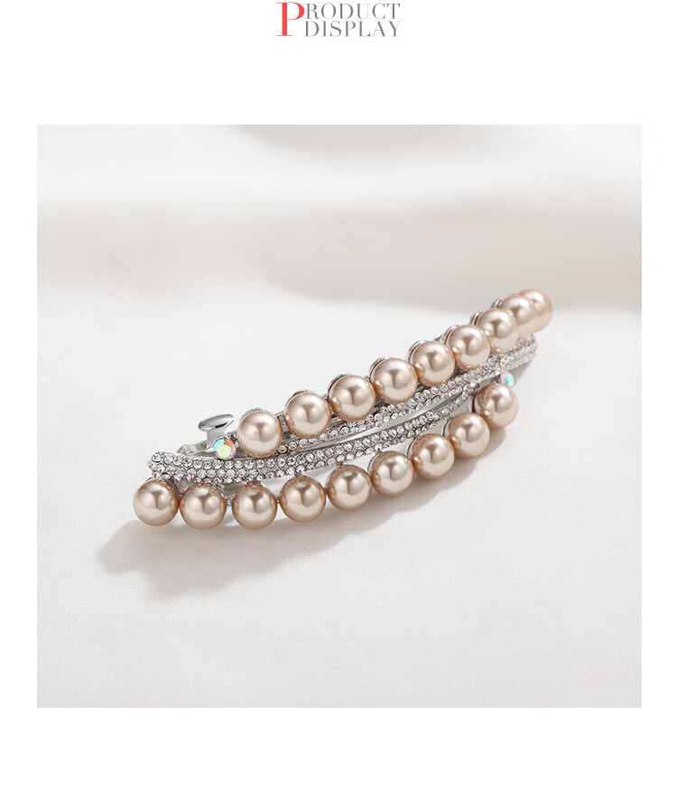 CHIMERA Back of Head Hair Clip, Spring Clip, Ponytail Clip, Half-Up Clip, Barrette, Hair Accessory Clip, Hair Clip, Birthday Gift for Girls 15