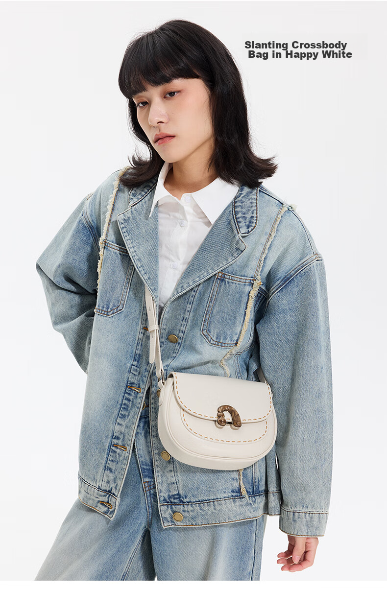 AMAZING SONG Women's Chestnut Leather Crossbody Bag, Niche Fashion Simple Versatile High-End Commuter Shoulder Bag Gift 10