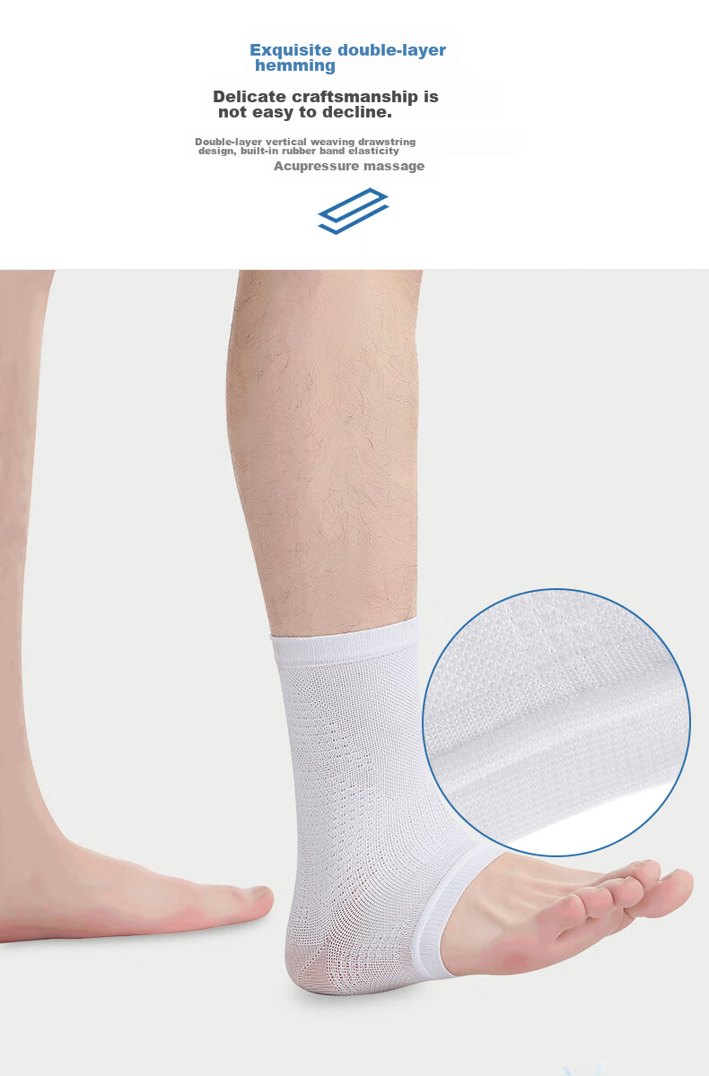 D&M Summer Sports Ankle Brace, Breathable Design, Sprain Protection, Basketball Joint Support, Football Ankle Guard, Lightweight And Thin, Single Piece 11