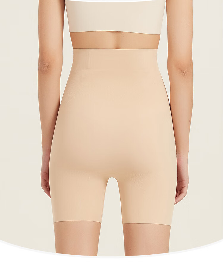 MiiOW Autumn Winter High Waist Women's Underwear High Elastic Comfortable Seamless Shaping Body Sculpting Strong Abdomen Control Hip Lift Pants M 18