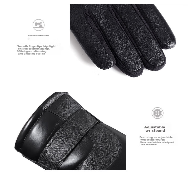 Cavalry Winter Cycling Ski Gloves for Men And Women, Motorcycle Windproof Electric Bike Touchscreen Cold-Proof Warm Gloves 10