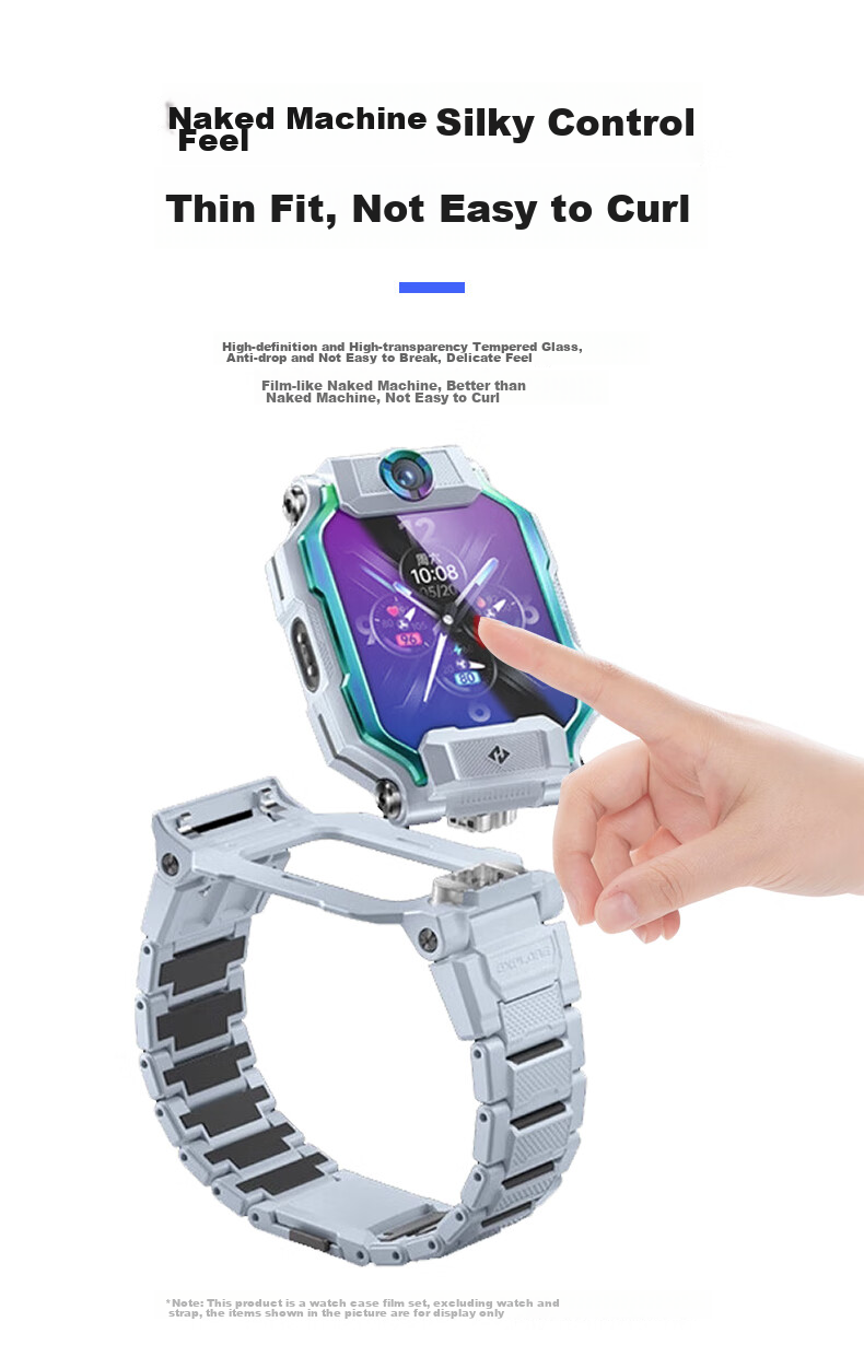 KMaxAI Tempered Glass Screen Protector for Xiaotianc Z9, Specially Designed for Children, Shatterproof, Anti-Drop, Blue Light Blocking, High Definition And Transparency, Nano Waterproof, Screen Protective Film 9