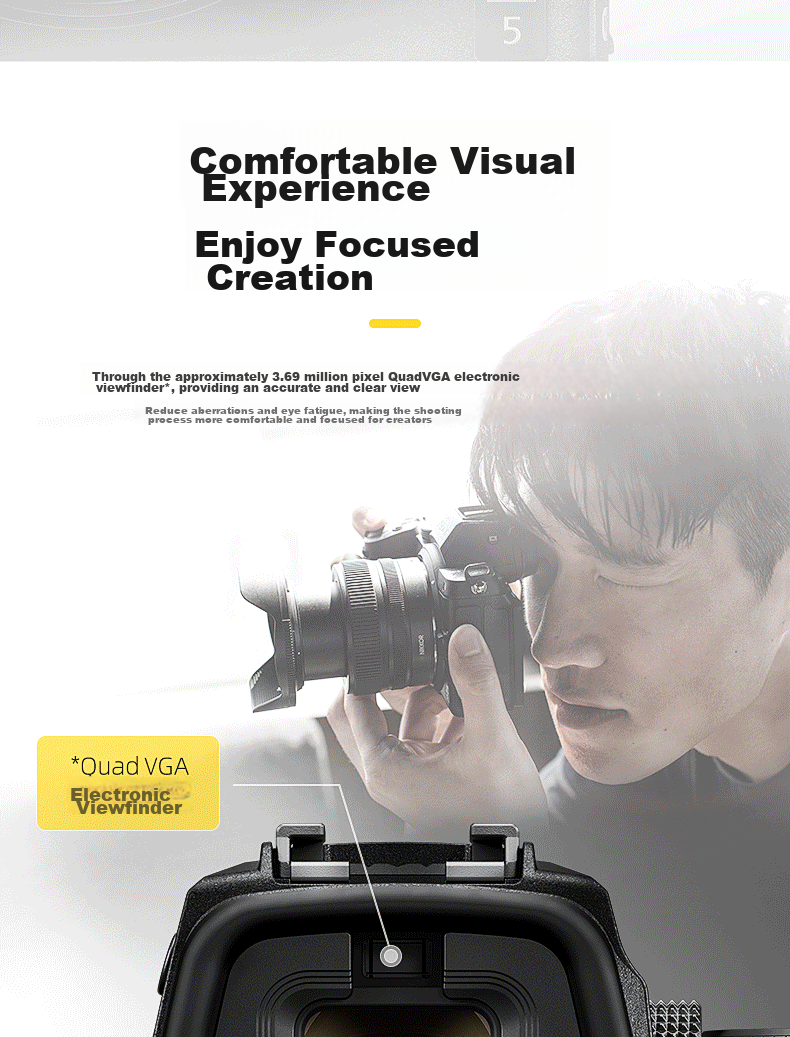 Nikon Z5, Jiangsu Guangdong Shanghai Jilin Address, 85mm F/4-6.3, Full-Frame Mirrorless Kit, Vlog Camera, Video Shooting, USB Power Supply 10