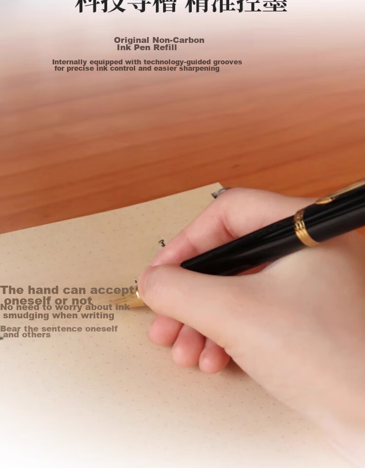 Parker Signature Pen, Stylish Business Office Gift, High-Quality IM Pure Black Liya Gold Clip Ballpoint Pen + Flowing Light Gift Box, National Day Gift for Men And Women, Baotiao Discount 7
