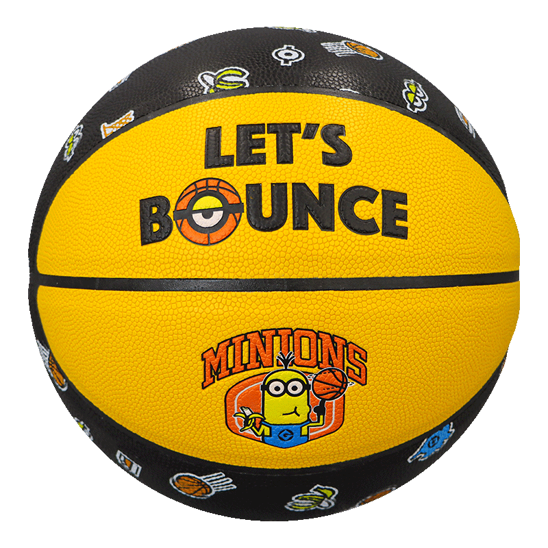 SIPAKING Official Collaboration Basketball, Size 7, for Youth Students, Indoor And Outdoor Training, Competition-Specific Basketball