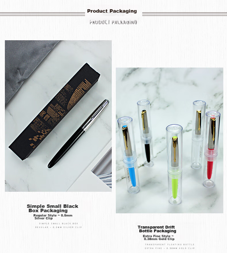 HERO Fountain Pen 616 Upgraded Student Fountain Pen, White, Iridium Nib Ink Pen for Daily Writing And Calligraphy Practice, EF Tip, Transparent Packaging Box 8