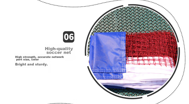 Amusi Badminton Net Stand, Portable Tennis Net Stand, 5.1 Meters Standard Type, Adjustable Height, Free Net Included 8
