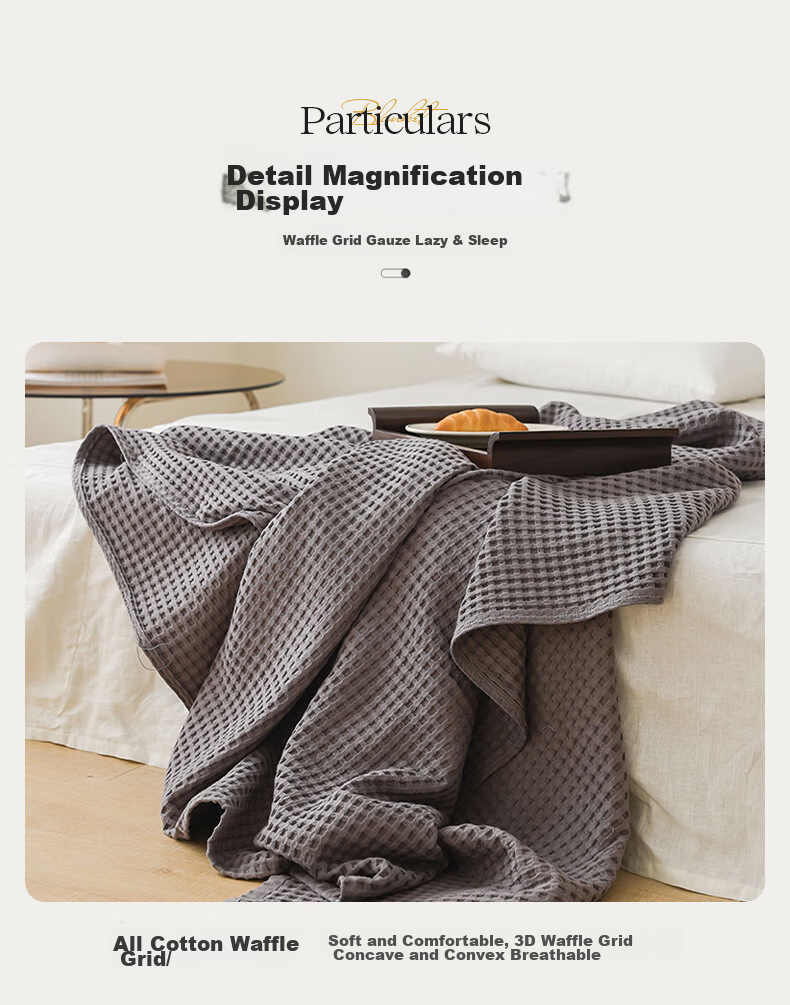 Hengyuanxiang Pure Cotton Gauze Towel Blanket, Air Conditioning Quilt, Nap Sofa Throw, Office Shawl, 100*150cm 15