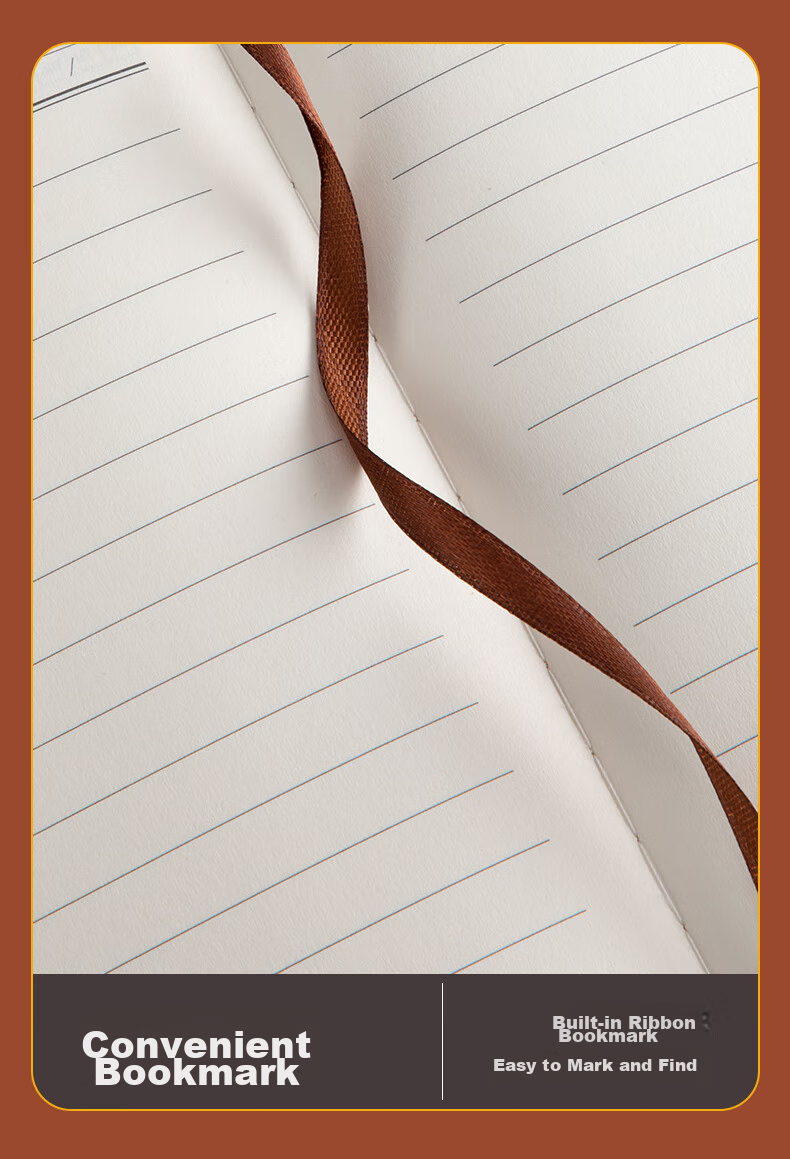 TENGXIONG [Lowest Price Online] Business Notebook A5 Thick B5 Journal, Sheepskin Cover Diary, Soft Cover Notebook for Office Work And Meeting Notes, Customizable Stationery 7