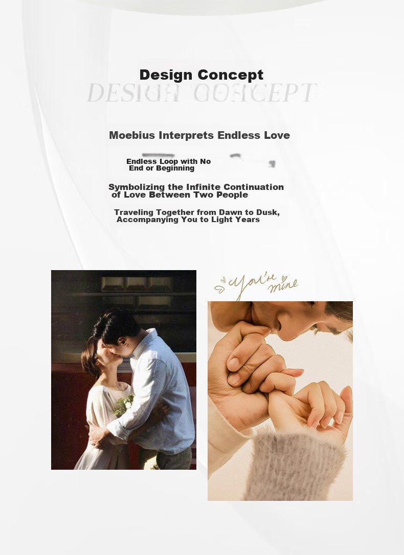 Zhenshangyin Chinese Gold Couple Rings, Diamond Engagement Rings for Couples, Proposal Ring Set, Size 38, Women's Day Gift for Girlfriend 2