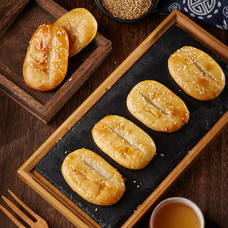 比比赞（BIBIZAN）老婆饼馅饼1.035kg箱饼干蛋糕点心营养早餐面包小吃休闲零食品