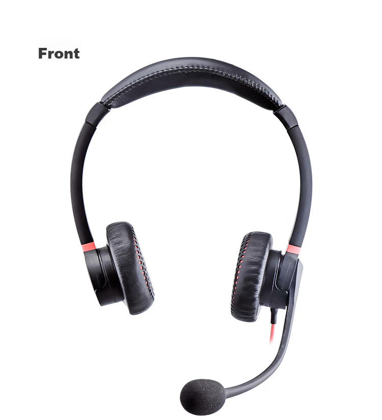 HION H730D Headset, Dual-Ear Call Center Headphones, Dual-Microphone Smart Noise-Cancelling Customer Service Headset, Call Center Agent Computer Headset, Online Education Training, Telemarketing Headset - USB 17