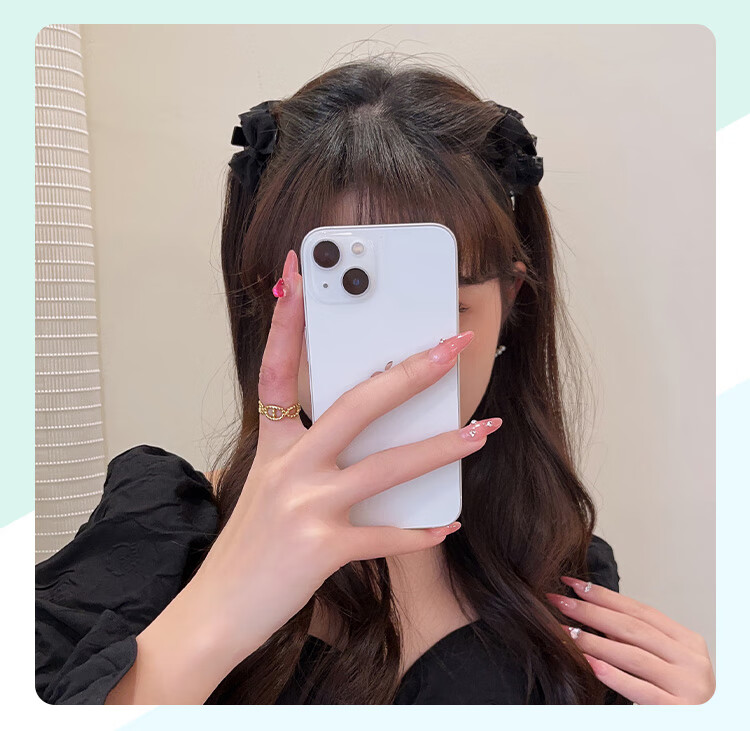 CHIMERA 2-Piece Bow Hair Claw Clips for Bangs and Side Hair, Princess Hair Clips for Women, Birthday Gift 6