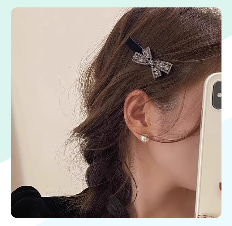 CHIMERA 2 Butterfly Hair Clips for Women, Side Bangs Clips, Top Clips, Hairpins, Hair Accessories, Birthday Gifts for Girls 5