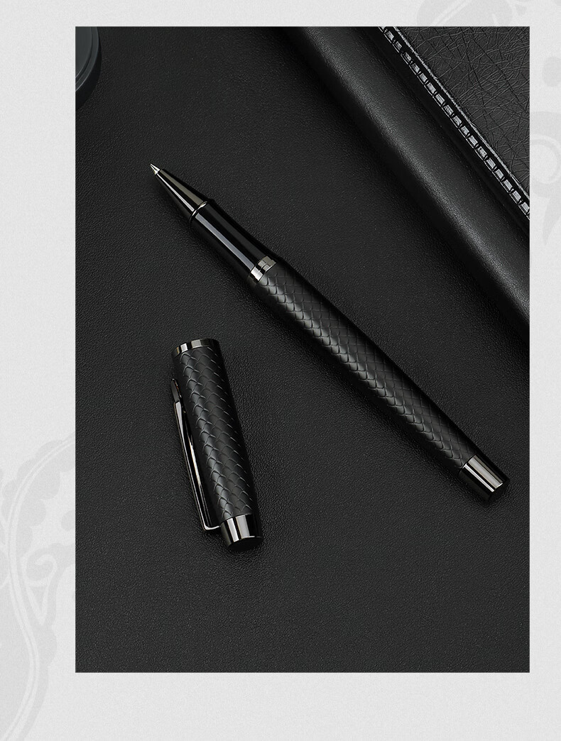 BAOKE T19 Millennium Gift Box Set, Fountain Pen/ballpoint Pen Two-In Signature Pen, Business Office Daily Writing Pen, Forest Black 5