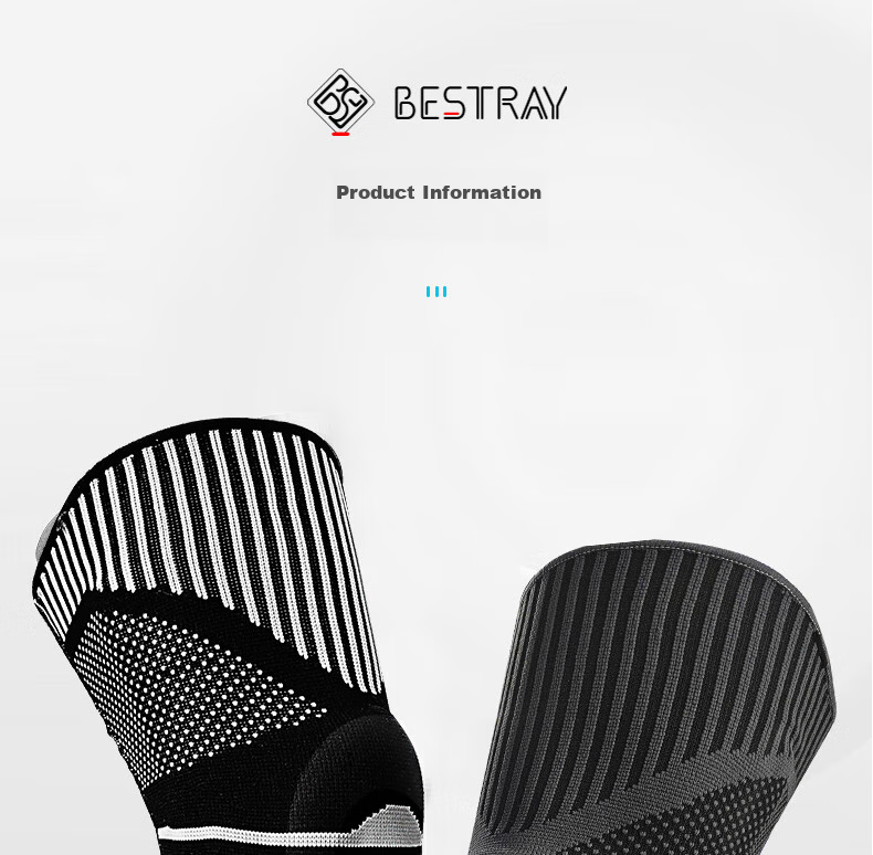 Bestray Large Size Knee Pads for Overweight Men And Women, Extra Thick Sports Knee Brace for 300 Lbs Leg Protection for Running 20