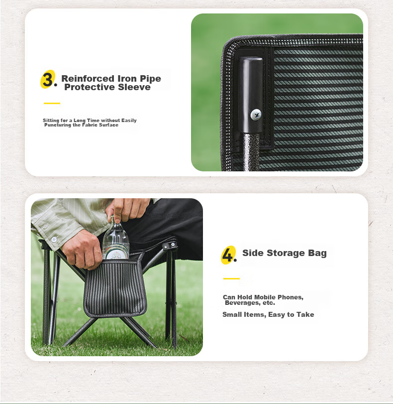 Woteman Camping Equipment Set, Outdoor Folding Table And Chairs, Leisure Travel Kit, Five-Piece Combination Package 13