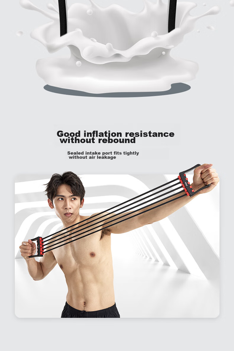 Li-Ning Chest Expander Resistance Band for Men, Shoulder Exercise Fitness Equipment, Home Use Pectoral And Arm Strength Training Rope, Back Opener Muscle Trainer 5