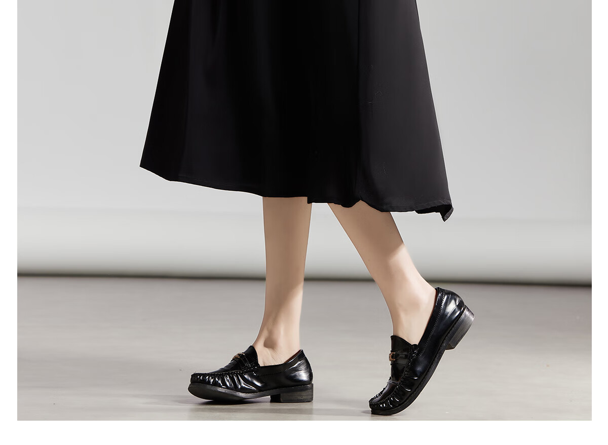 Chushen Spring And Autumn High-Waisted A-Line Skirt for Women, Slimming Professional Office Suit Skirt S143B2013 14