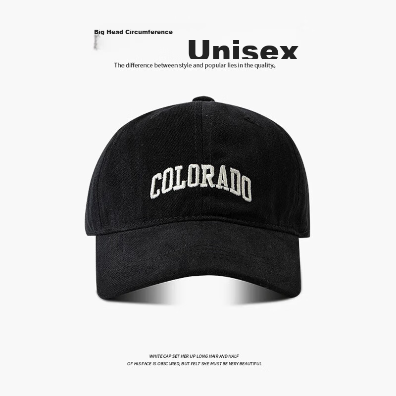Nanjiren Baseball Cap for Men And Women, Spring And Summer All-Season Sun Hat, Deep Brim UV Protection Wide-Brimmed Visor Cap, Face-Slimming Hat for Wome