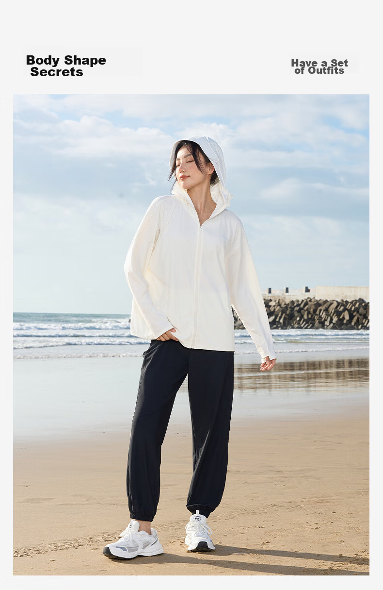 MOLY VIVI Women's Sun Protection Clothing, Summer Ice Silk Sun Protection Garment, UV-Resistant Outdoor Lightweight Couple Sunshade Jacket, Magic Vivy 16