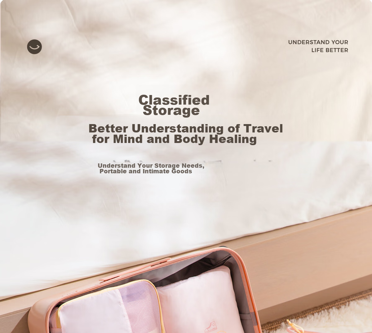 Youshiguang Travel Clothing Storage Bag, Underwear Compressor Organizer, Non-Disposable Luggage Sorting Bag 9