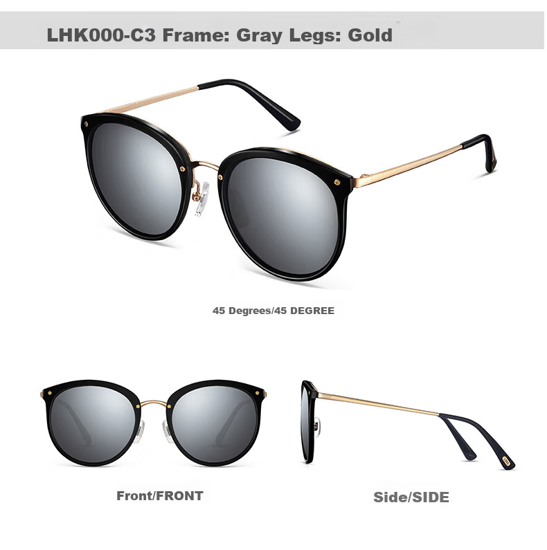 LOHO Sunglasses for Women, Polarized Sunglasses for Couples And Friends, Driving Glasses, Sun Protection Eyewear, GM Hiking Glasses, Gift 19