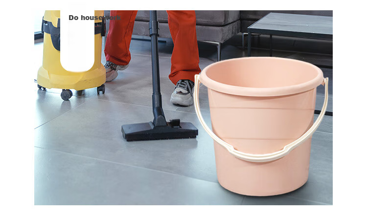 Fuaijia Water Bucket, Thickened Approximately 30L, Plastic Bucket for Water Storage, Bathing Bucket, Mop Bucket, Car Washing Bucket, Foot Washing And Soaking Bucket 9