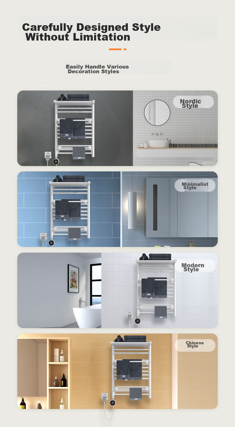 Panasonic Intelligent Heating Electric Towel Rack, Bathroom Drying Rack, J0548RCW 23