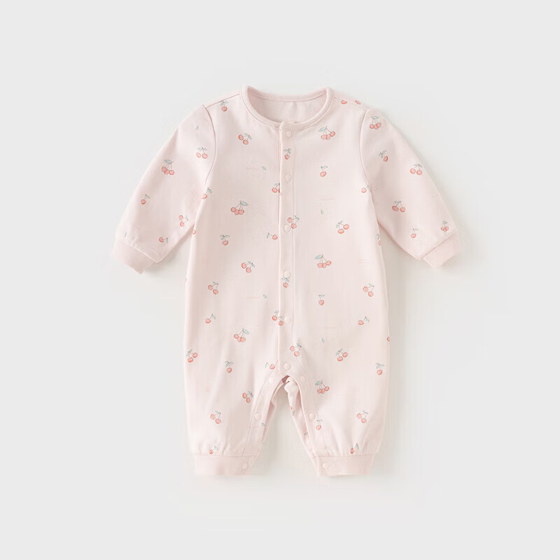 DAVE & BELLA Baby Girl Romper Spring And Autumn Infant Onesie Boys Cotton Bodysuit Children's Clothing