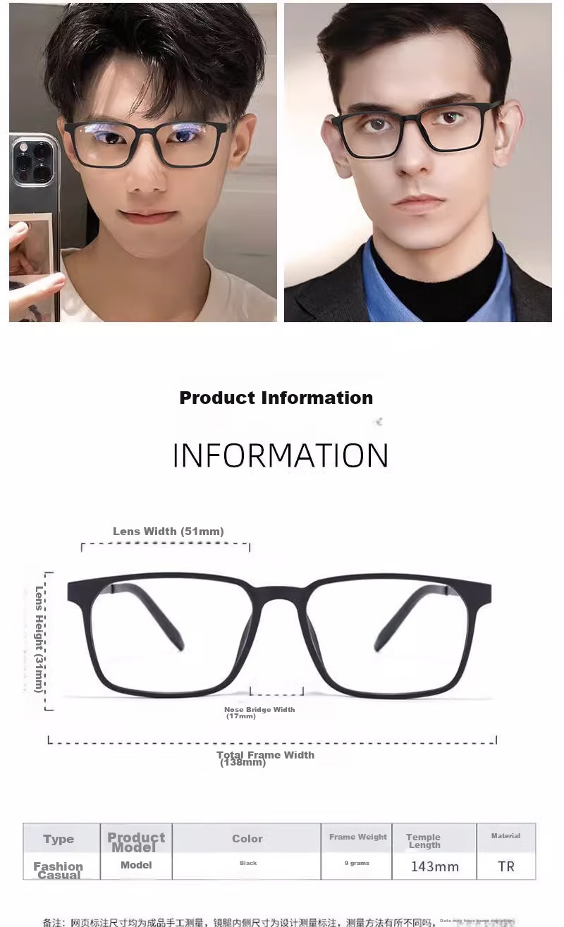 LESCA LUNETIER High-End Anti-Blue Light Reading Glasses for Men And Women, High Definition Ultra-Light Anti-Radiation Presbyopic Glasses for Middle-Aged And Elderly, Back-To Style 13