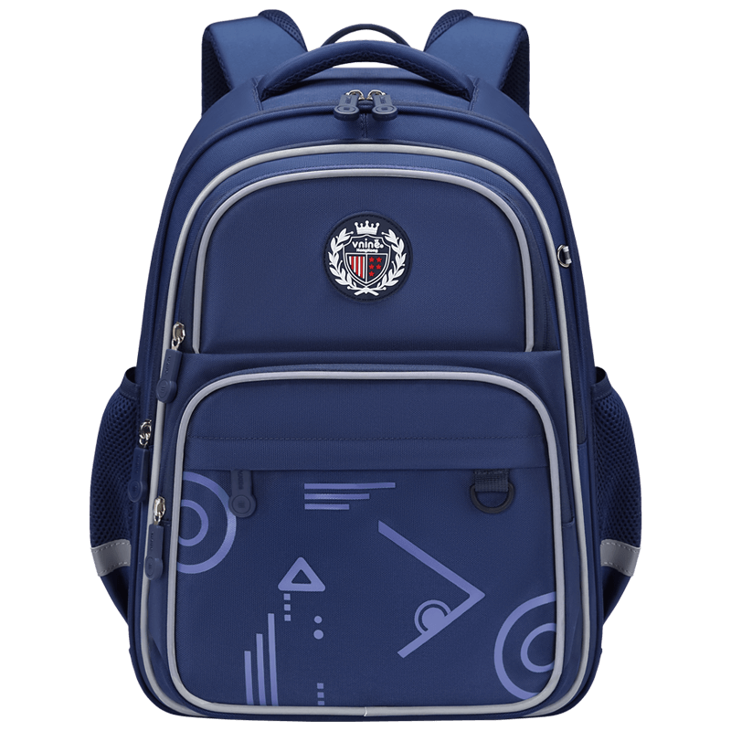 Dijiuchengbao Elementary School Backpack for Grades 4-6, Ultra-Lightweight, Children's Backpack for Boys, Reflective, Water-Resistant, Spine-Protecting, Double Shoulder Bag