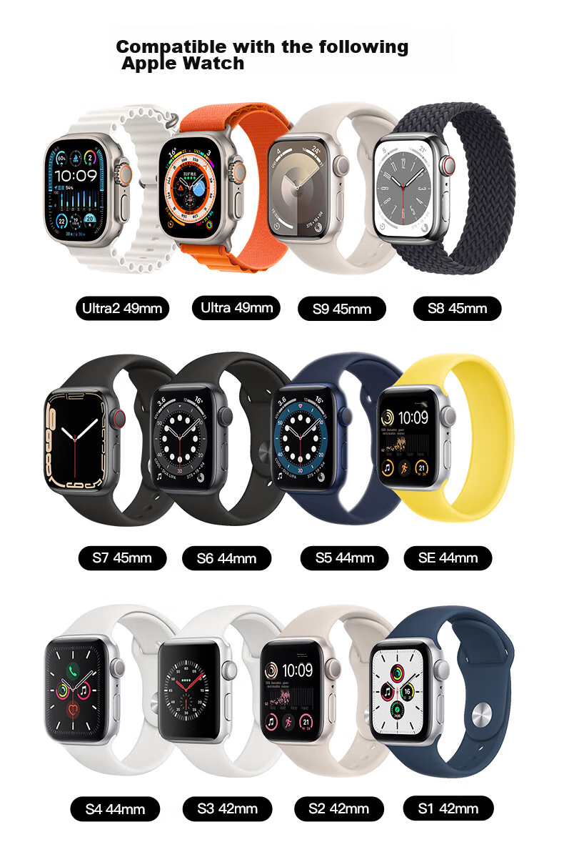 KMaxAI Compatible Milanese Loop Band for Apple Watch Series 6/7/8, Stainless Steel Magnetic Strap for IWatch SE And IWatch Series 11, Starlight 2