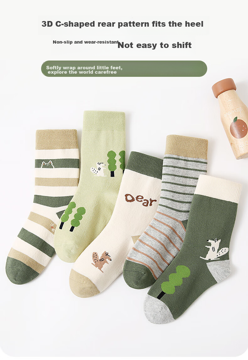 LIUZHISHU Boys' High Tube Socks, Baby Autumn And Winter Combed Cotton Socks, Mid-Calf And Long Tube Thick Socks for Boys And Childre 6