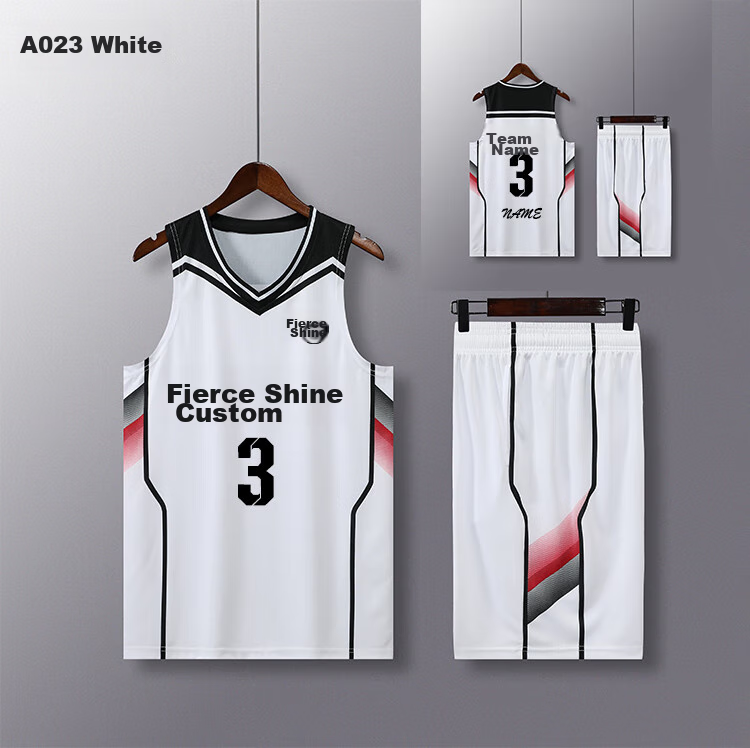 LIEYAO Basketball Uniform Set, Competition And Training Team Wear, Loose-Fitting Breathable, with Printed Numbers And Logo, LY5125 Red, 3XL 17