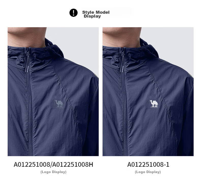 CAMEL [Houyi] Outdoor Sun Protection Clothing, Spring And Summer Ice Silk Breathable UV-Resistant Couple Sun Protection Garment A012251008H 2