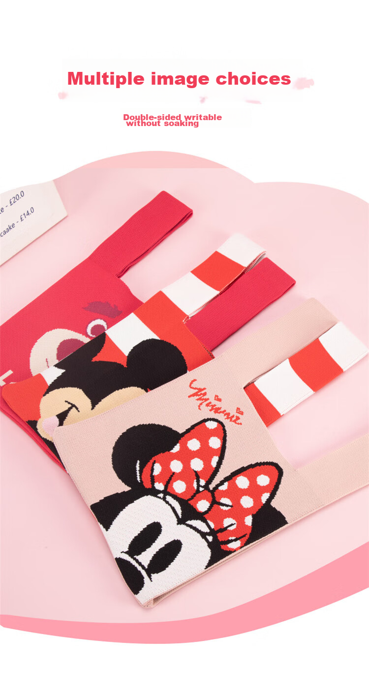 Disney Handbag, Women's Bag, Fly-Knit Bag, Tote Bag, Cute Small Purse, Birthday Gift for Women, Mickey Mouse 7