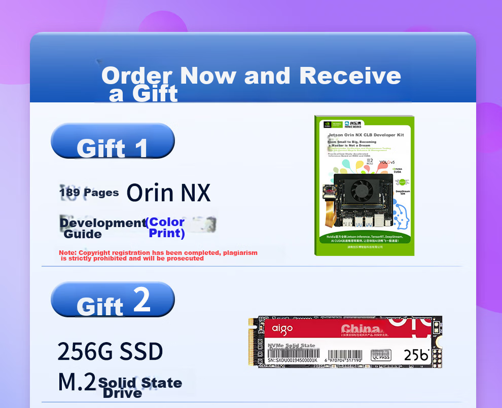 NVIDIA Jetson ORIN NX Super AI Development Kit 8/16GB Core Development Board 157Tops 1