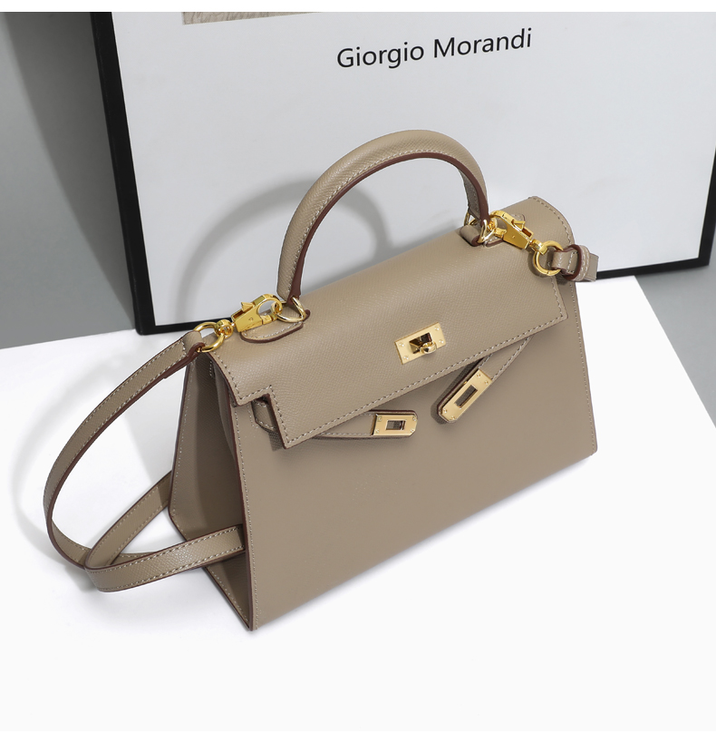 Viney Leather Kelly Bag Luxury Women's Crossbody Shoulder Bag Birthday Gift for Girlfriend Wife 16
